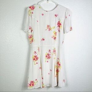 Privacy Please henson lace up back mini dress size M